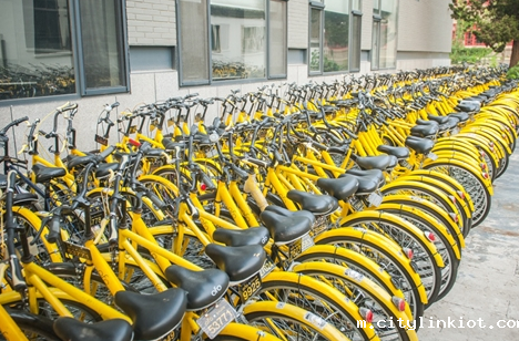 只管投放不讲回收 破旧共享单车成为垃圾山