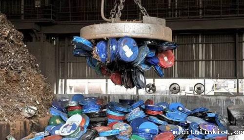 工厂废油漆桶怎么处理?油漆桶破碎处理生产线为您解决难题