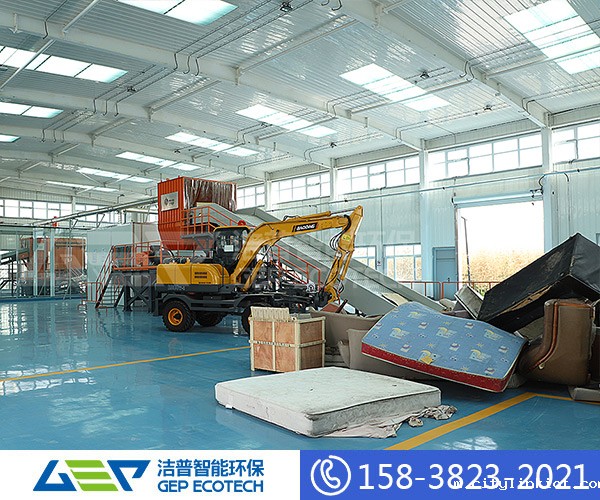 大件垃圾包含哪些?附大件垃圾处理生产线项目解决方案