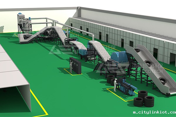 废轮胎破碎需要哪些手续?轮胎破碎工艺流程