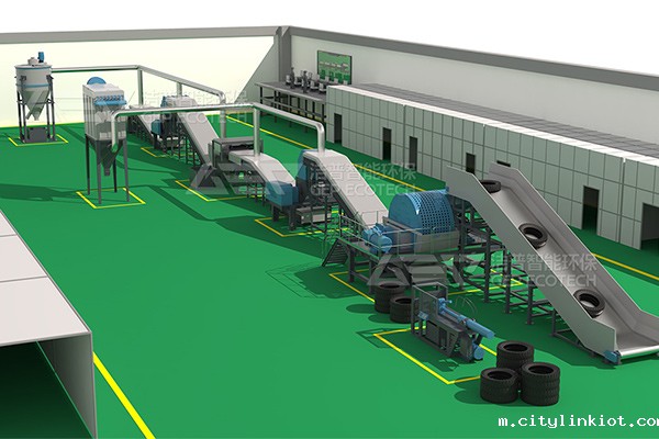 废轮胎破碎需要哪些手续?轮胎破碎工艺流程