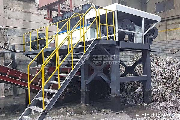 纸厂绞绳废料堆积如何处理?纸厂绞绳撕碎机为您助力