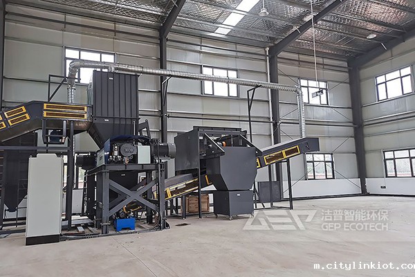 江西大件垃圾破碎分选处置，大件垃圾处理设备系统项目案例