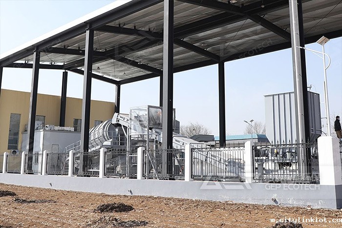 村镇生活垃圾破碎筛分压缩资源化治理生产线项目