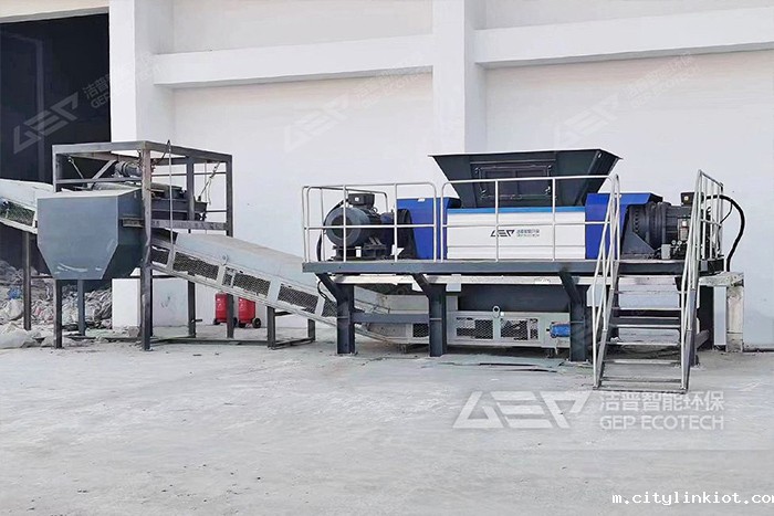 安徽纺织物废布条,纸厂绞绳破碎处置资源化系统项目