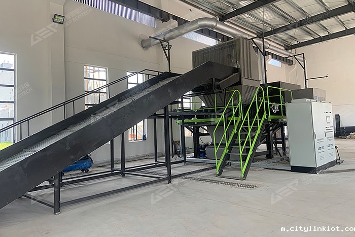 江西大件垃圾,园林垃圾破碎处置生产线项目