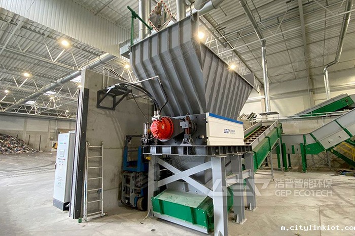 生活垃圾预破碎筛分细破处理生产线项目