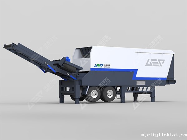 移动式撕碎机：城市生活垃圾破碎的核心利器