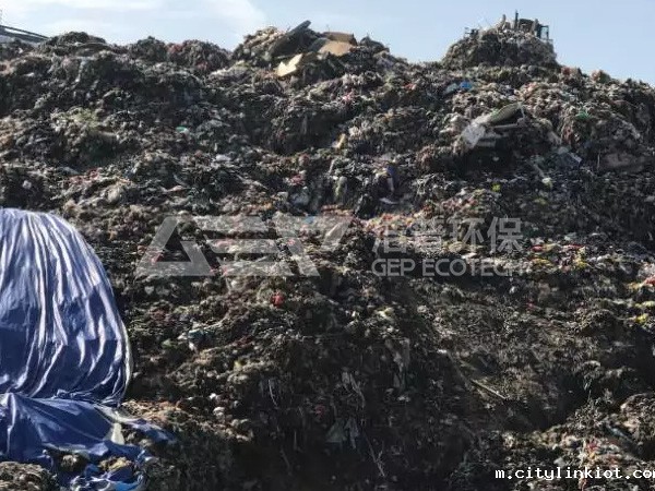 陈腐垃圾破碎处理设备，陈腐生活垃圾破碎处置工艺介绍
