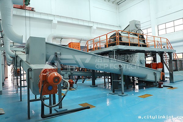 厨余垃圾粉碎机,厨余垃圾破碎系统处理流程介绍