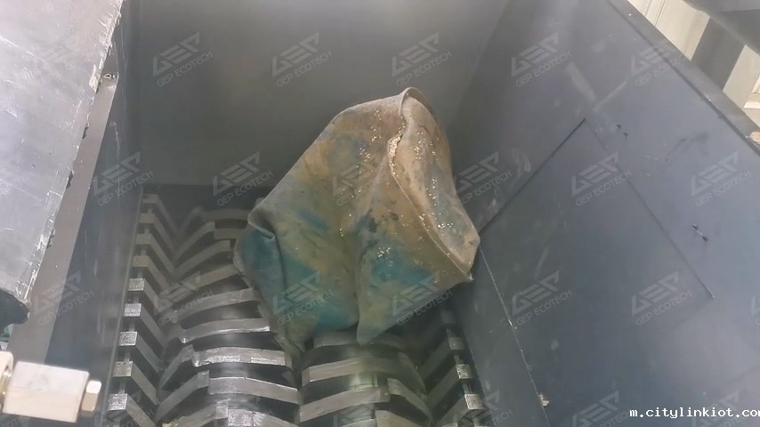 双轴塑料撕碎机