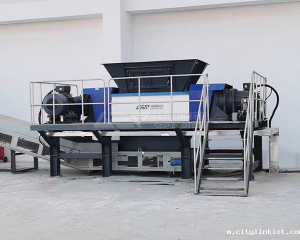 双轴破碎机在固废处置应用现状