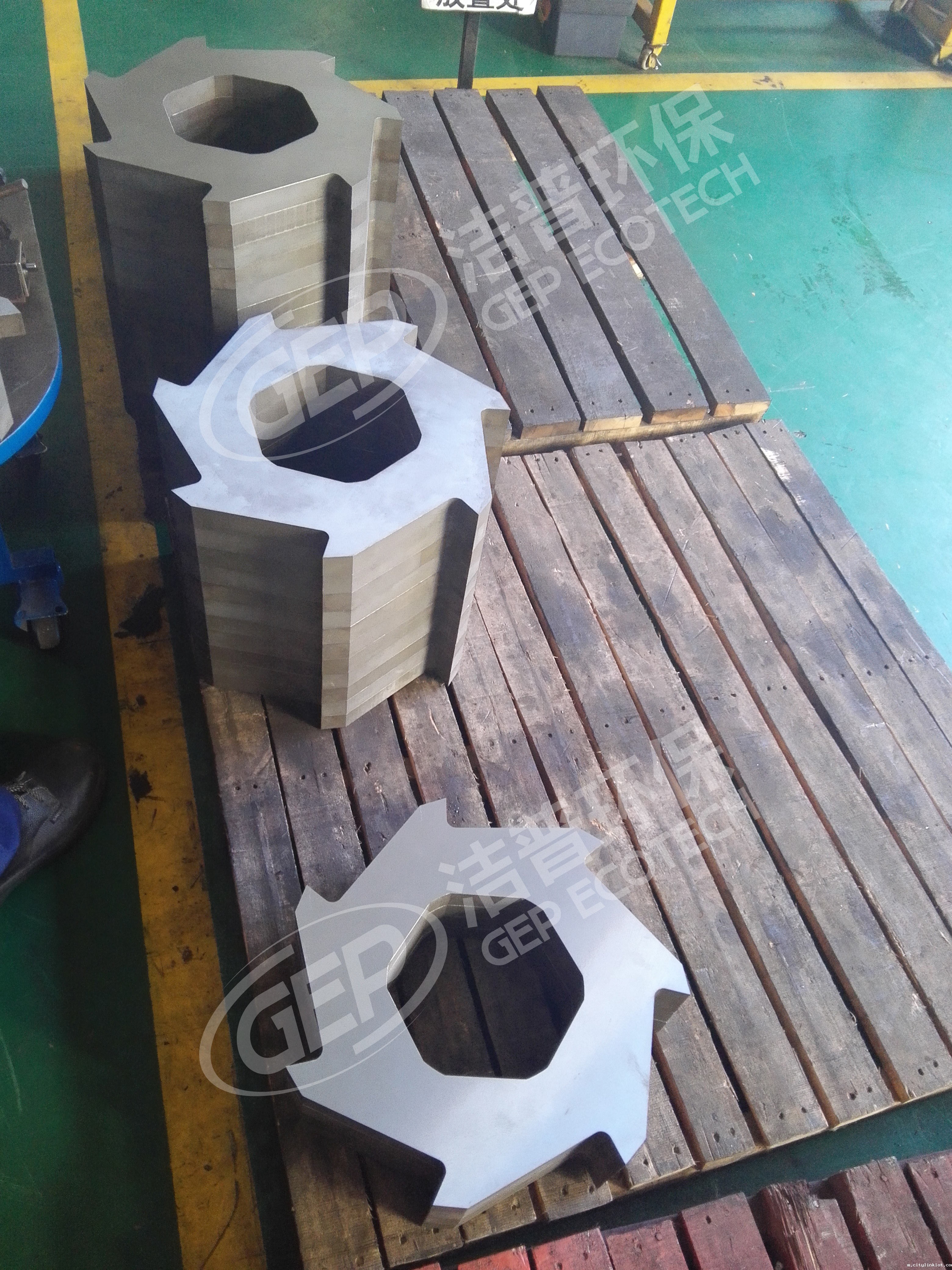 双轴撕碎机刀片