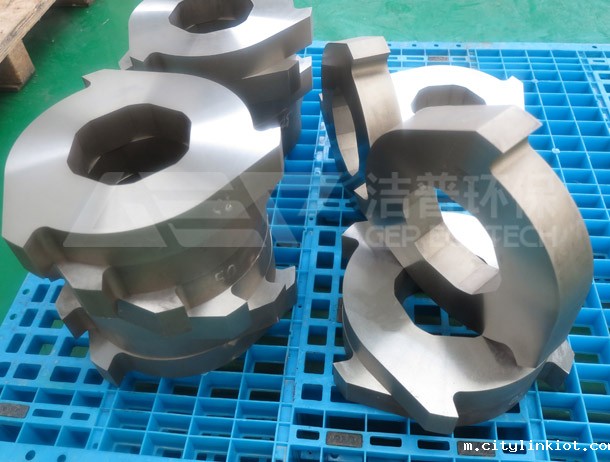 双轴破碎机设备刀片