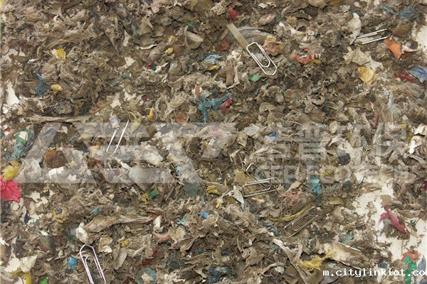 生活垃圾破碎后